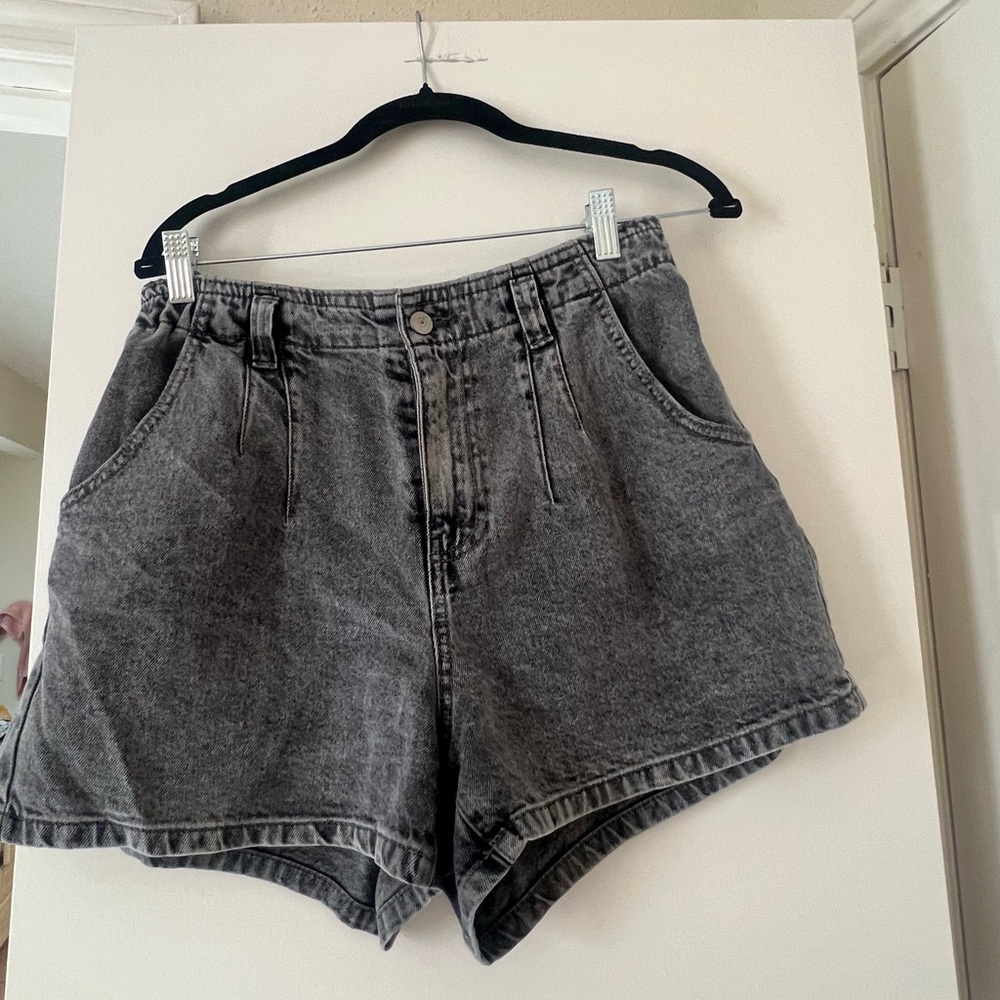 Promod Charcoal Jean Shorts